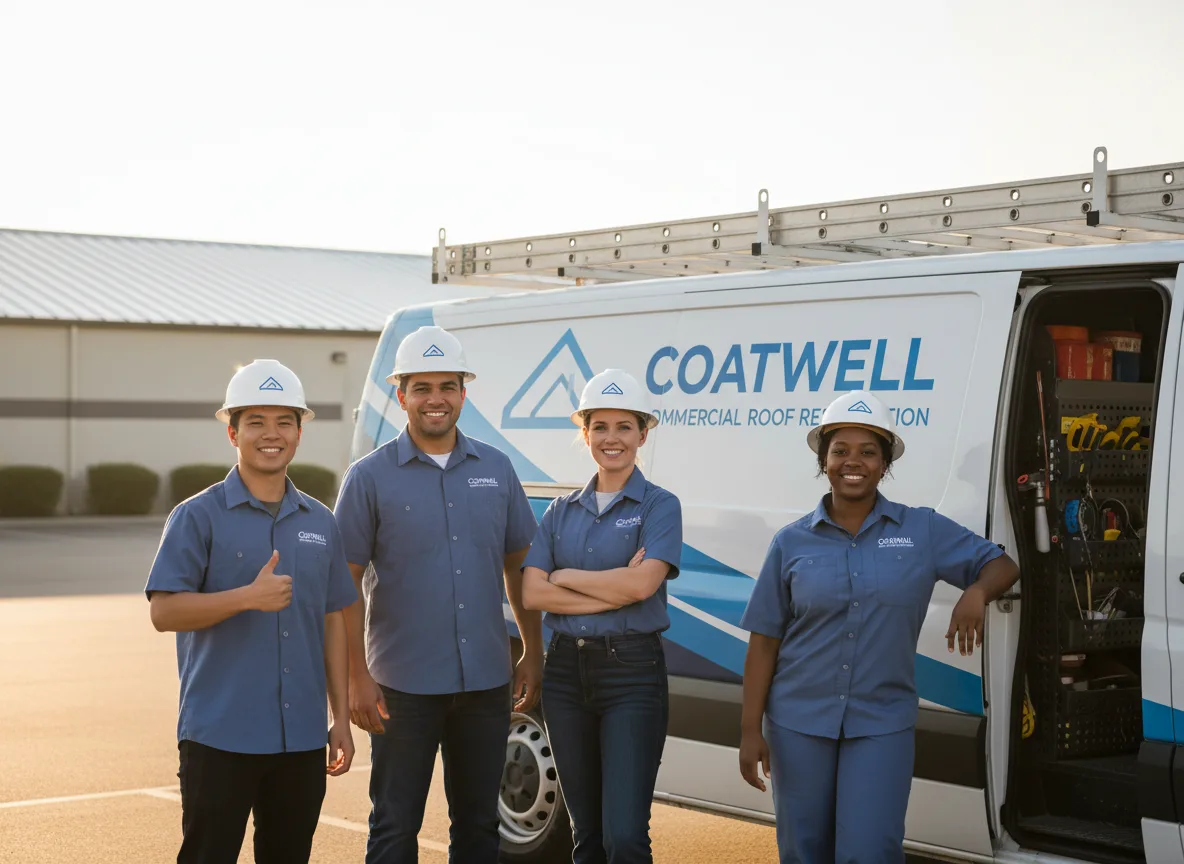 Commercial roof coating company in Dell City, TX